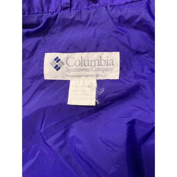 Vintage Columbia Sportswear Ski Jacket 90’s Colour Blocking Retro - Picture 5 of 10